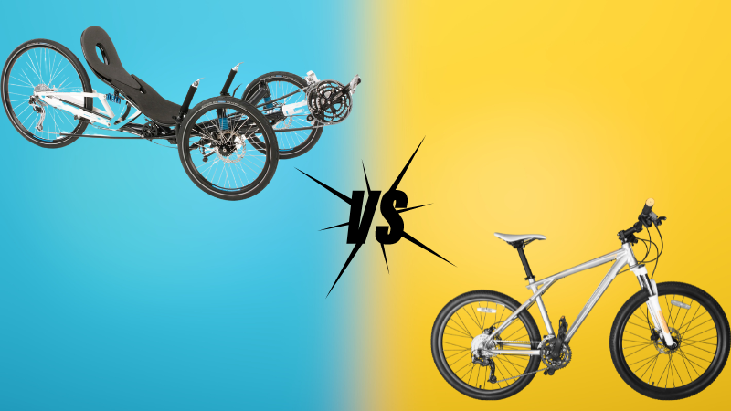 bicyclette allongée-vs-tradicional-bike